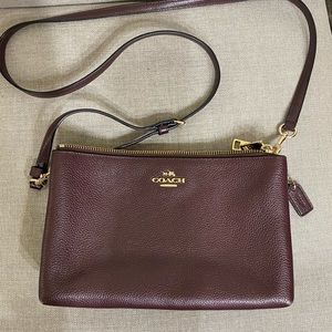 Coach multiple pocket crossbody bag
